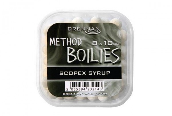 Drennan Method Boilies 8 &10mm - Skopex Syrup