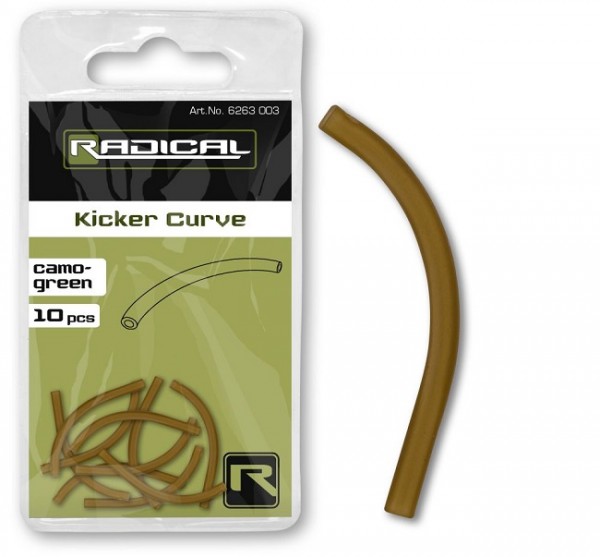 Radical Kicker Curve Camo-Green 10Stk