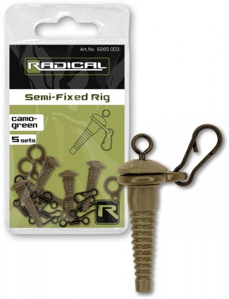 Radical Semi-Fixed Rig Camo-Green 5Set