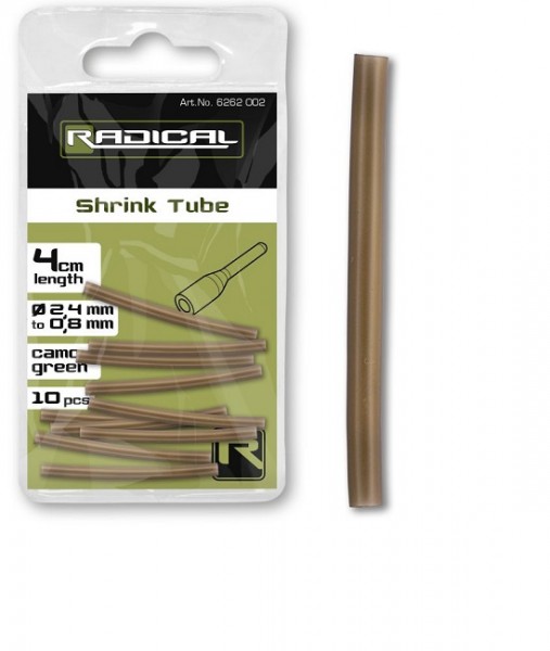 Radical Shrink Tube Camo-Green 2,4mm-0,8mm 10Stk