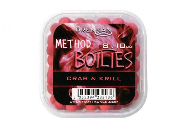 Drennan Method Boilies 8 &10mm - Crab & Krill