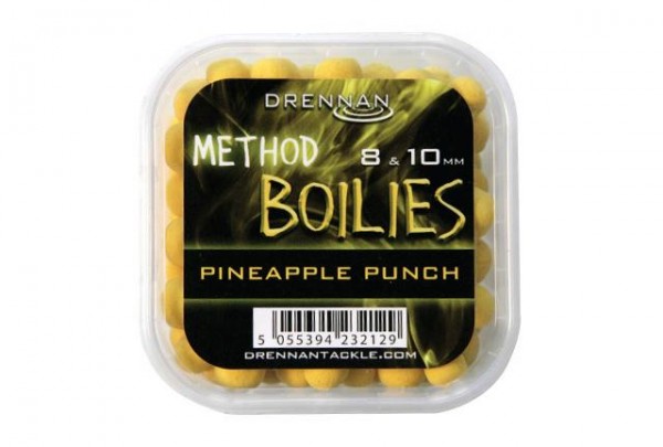 Drennan Method Boilies 8 &10mm - Pineapple Punch