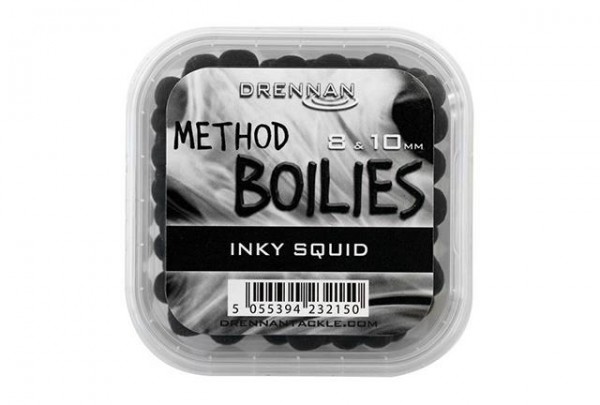 Drennan Method Boilies 8 &10mm - Inky Squid