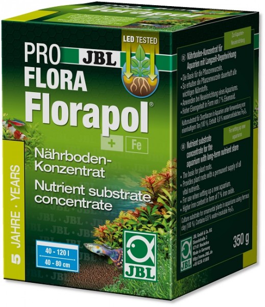 JBL PROFLORA Florapol - Langzeit-Bodendünger für Süßwasser-Aquarien.