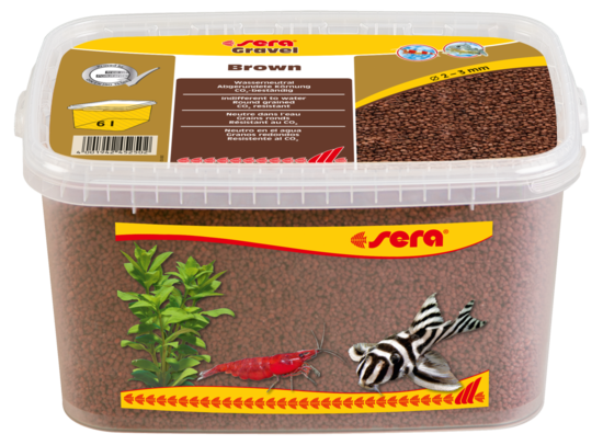 Sera Gravel Brown 2-3mm 6l