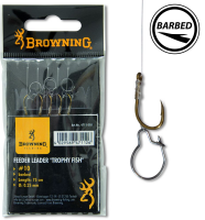 Browning Feeder Trophy Fisch Vorfachhaken Vorfach 75cm