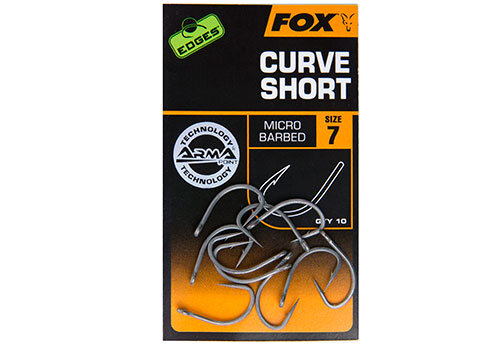 FOX EDGES™ Curve Short Hooks 10Stk