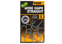 FOX EDGES™ Wide Gabe Straight Hooks10Stk