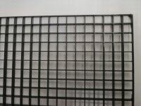 Lichtrasterplatte schwarz15 x15 x 8mm 120x60cm