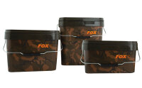 FOX Square Carp Buckets - Futtereimer 10L