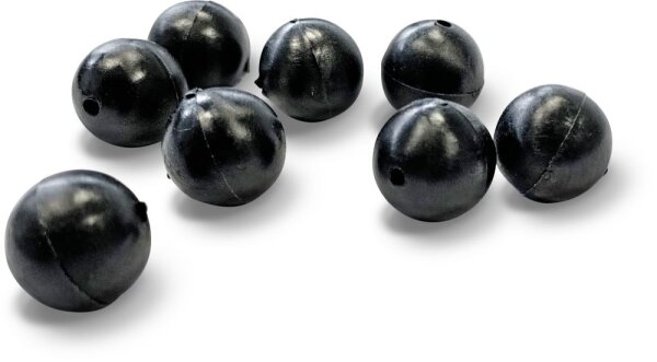 Mr.Pike Stopper Beads schwarz 1,2mm