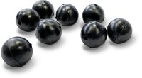 Mr.Pike Stopper Beads schwarz 1,2mm