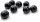 Mr.Pike Stopper Beads schwarz 1,2mm