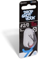 Quantum 4street Drop Shot-Haken DG Black Red large/ Gr.2/0 5Stk