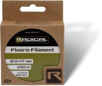 Radical Fluoro Filament 100m - Klare Flurocarbonschnur