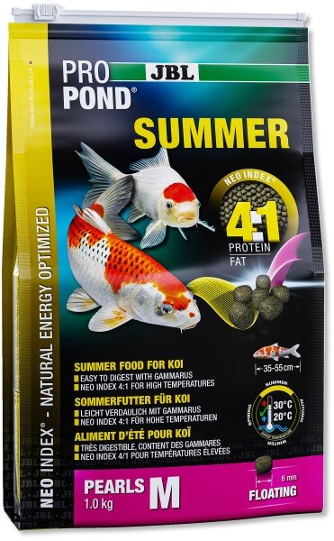JBL ProPond Summer M - Sommerfutter für mittlere Koi.
