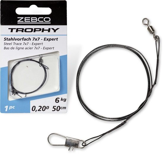 Zebco Trophy Stahlvorfach 7x7 - Expert 50cm