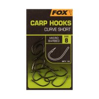 Fox Carp Hooks Curve Shank Short