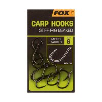 Fox Carp Hooks Stiff Rig Beaked