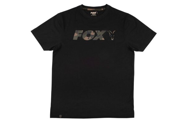 Fox Print Logo T-Shirt black/Camo