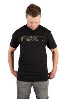 Fox Print Logo T-Shirt black/Camo