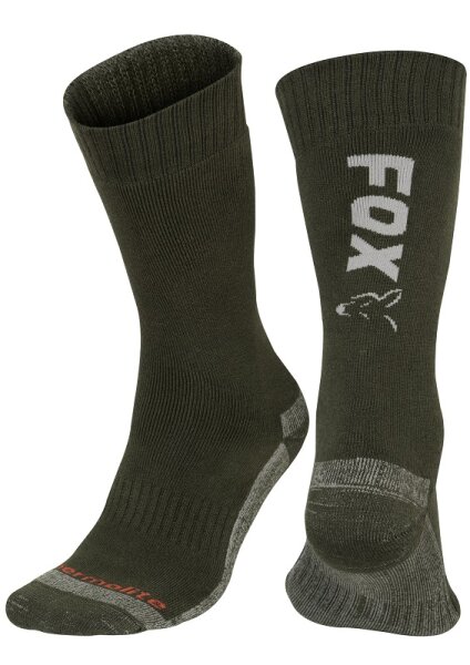 Fox Collection Thermolite Long Socks Green/Silver 40-43