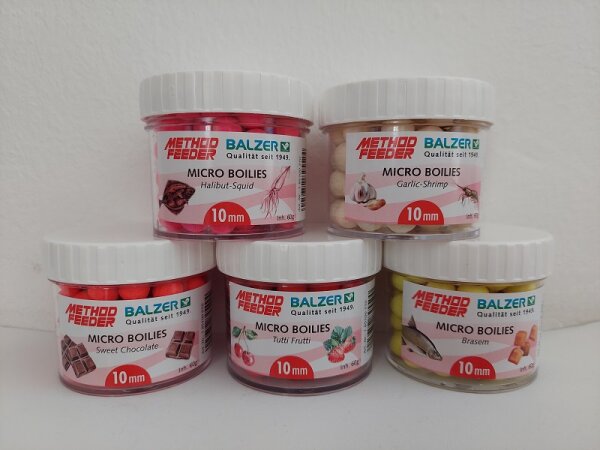 Balzer Method Feeder Micro Boilies 10 mm