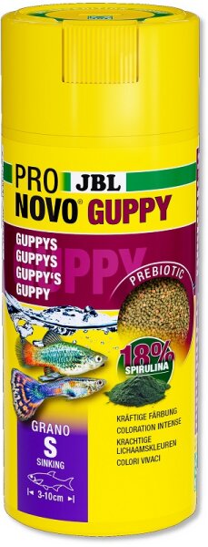 JBL Pronovo Guppy Grano S 250ml Click