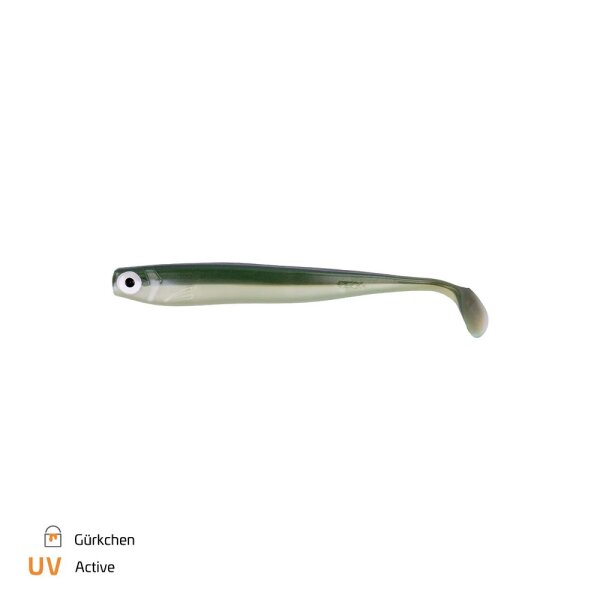 Zeck ZANDER Gummi 12cm 3Stk Gürkchen