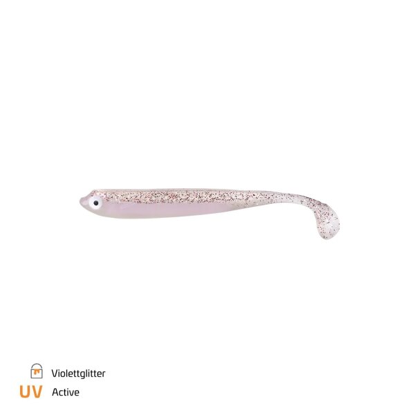 Zeck Zandergummi 12cm Violettglitter 9,5g 3 Stk