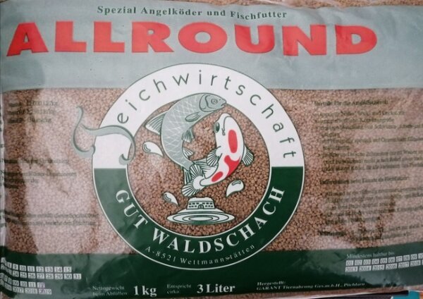 Waldschach 1kg 3lt Allround Karpfenfutter 10Stk/Stk€7,00