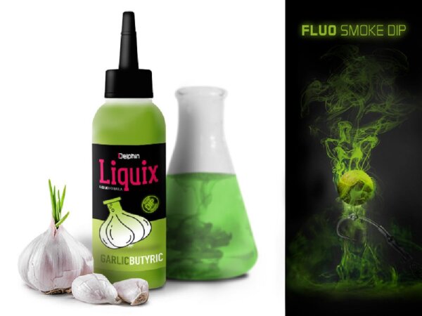 Delphin Fluo dip D SNAX LiquiX 100ml - Knoblauch-Buttersäure