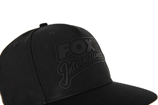 FOX Flat Peak Snapback Cap Black/Camo