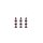 Zeck Tungsten Nail Sinker 0,3g 10Stk