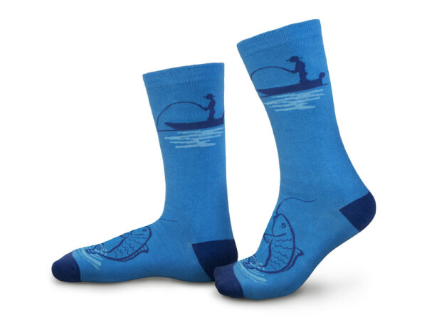 Delphin Socken Delphin Fishing Gr.41-46