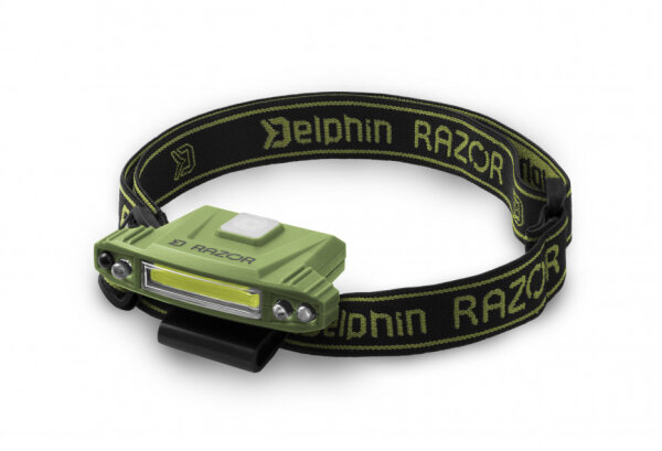 Delphin Stirnlampe RAZOR USB UC