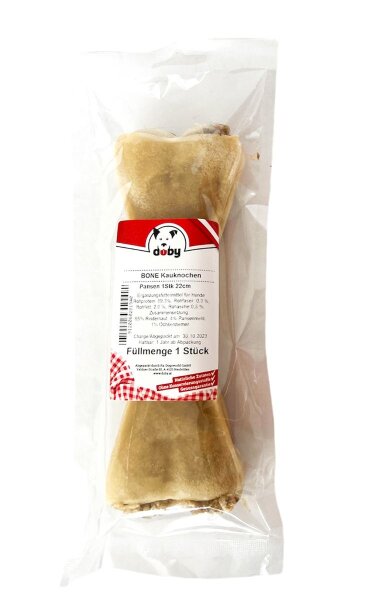 Doby Kauknochen mit Pansen 22cm