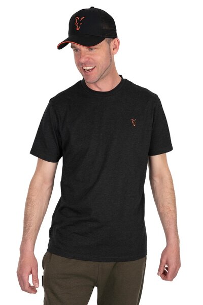 Fox Collection T-Shirt Black/Orange M