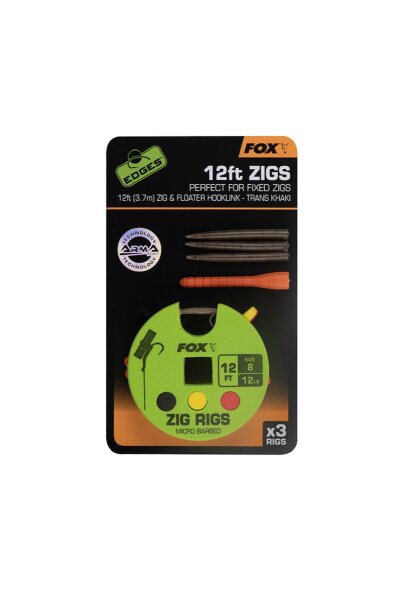 Fox Zig Rig #8 12lb 12ft