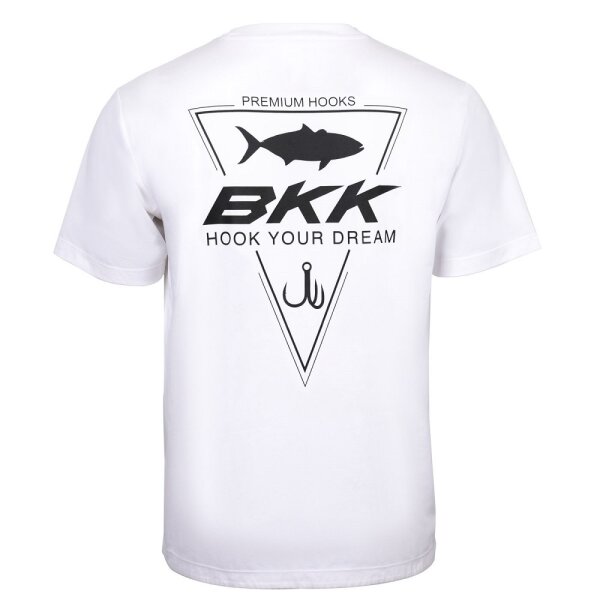 BKK  Short Sleeve Casual Shirt Leacy White T-Shirt M