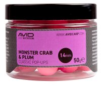 Avid Carp Monster Crab & Plum Classic Pop Ups 14mm 50g