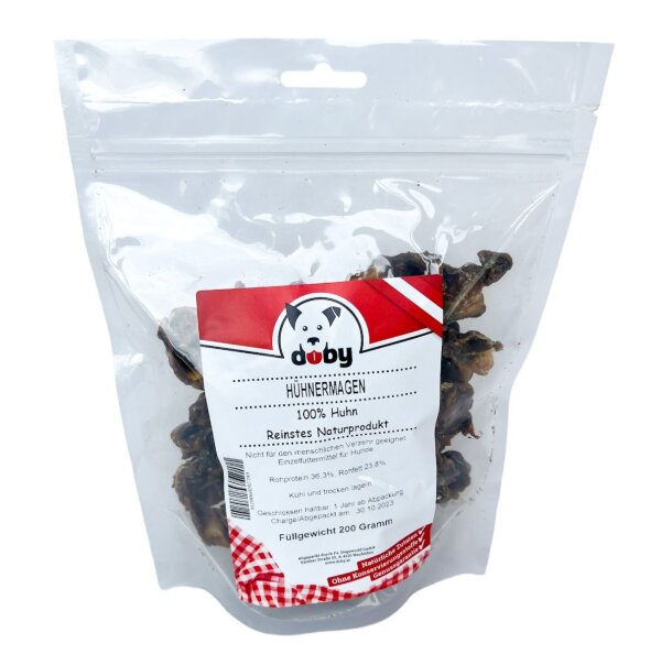 Doby Hühnermagen 200g