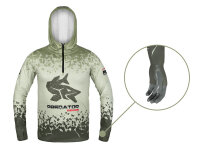 Delphin UV ARMOR 50+ Kapuzen-T-Shirt Predator