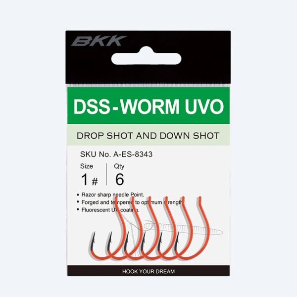 BKK DSS-Worm UVO Hook