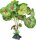 Repto Plant Standing Round Leaves 195 x 241 x 320mm