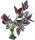 Repto Plant Standing Purple Leaves 129 x 111 x 205mm