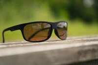 Fox Rage Matt Black Wrap Brown Lens Eyewear