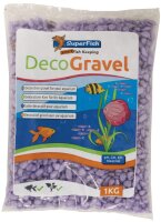 SuperFish Deko Kies Glamour Lila 1kg