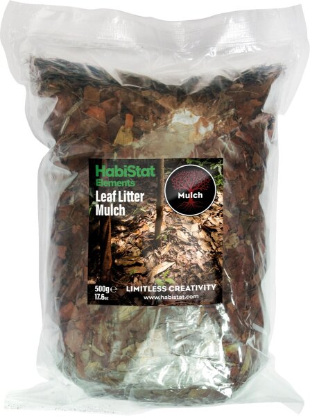 Habistat Laubstreu Mulch 500g