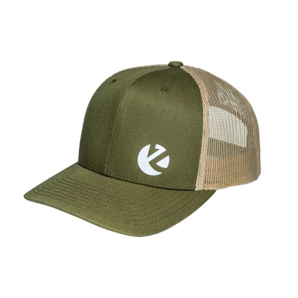 ZECK Curved-Brim Trucker Green